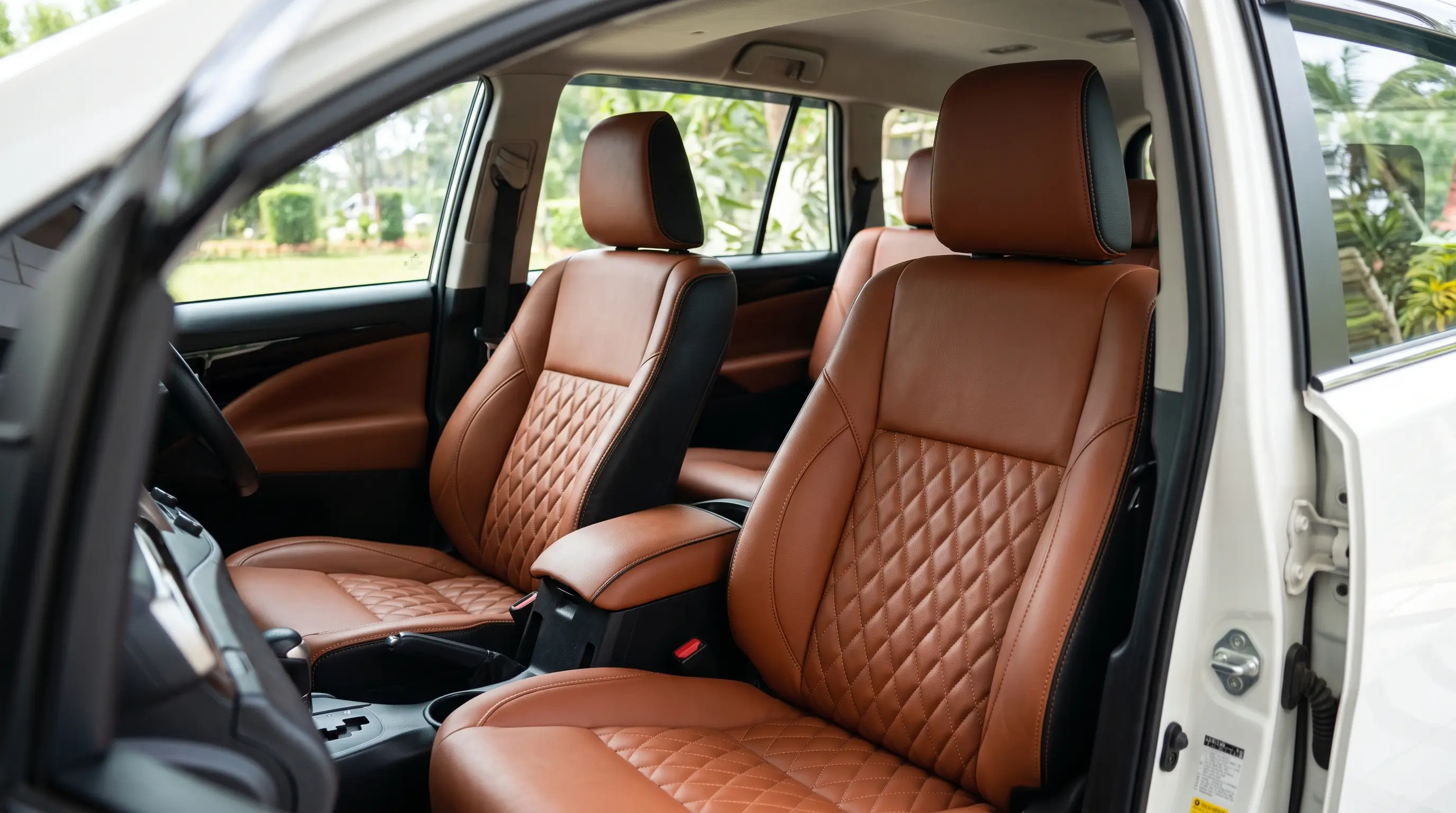 Toyota Innova Crysta Luxury Leather Seats