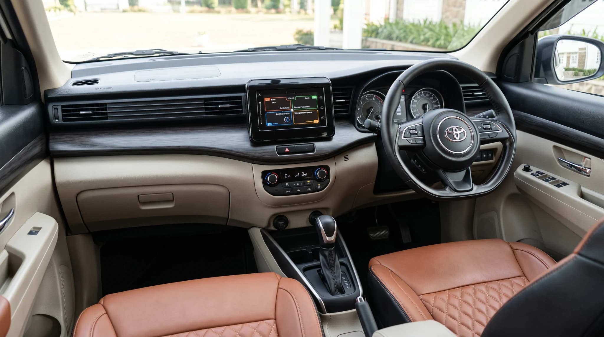 Toyota Rumion Modern Interior Dashboard